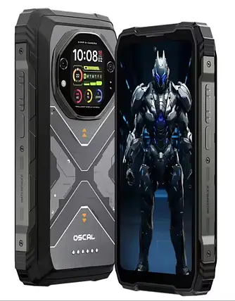 Смартфон Blackview Oscal Tank 1 12/256GB Black, фото 1