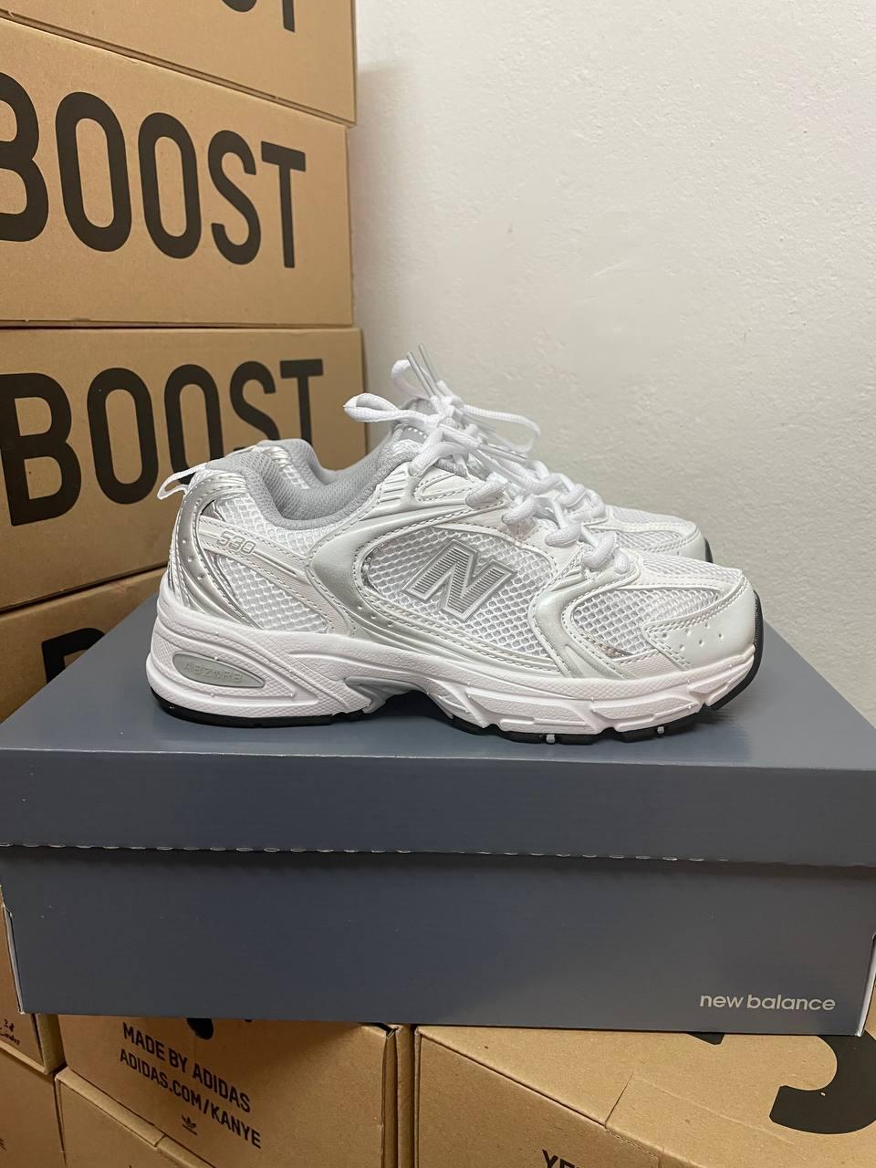 New Balance 530 Silver white PREMIUM 40, фото 1