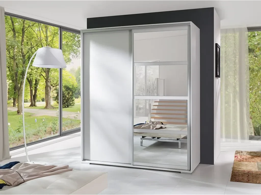 Шафа-купе Leo 180, біла, фото 1