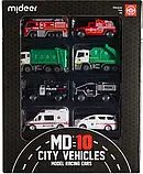 Набір з машинками MiDeer Міський транспорт 10 шт, фото 2