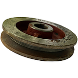 Шків малий приводу роторної косарки 1.25м Wirax Z-069/4 Польща (одноструменевий), фото 4