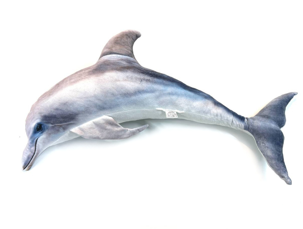Дельфін, м'яка дитяча іграшка. 80 см, фото 1