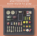 Дитяча кухня TK-38622 “TK Group” з паром, світлом, звуком і помповою водою (43 елементи, 69 см), фото 7