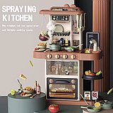 Дитяча кухня TK-38622 “TK Group” з паром, світлом, звуком і помповою водою (43 елементи, 69 см), фото 5