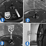 Оглядове дзеркало безпеки від 30 см сферичне акріл, фото 4