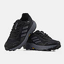 Кросівки зимові чоловічі чорні Adidas Terrex Gore-Tex Black Grey (22544), фото 9