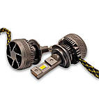 Світлодіодні LED лампи H7 75W 12-36V KELVIN 3000/4500/6000К 8000LM з обманкою, фото 7