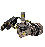 Світлодіодні LED лампи H7 75W 12-36V KELVIN 3000/4500/6000К 8000LM з обманкою, фото 3