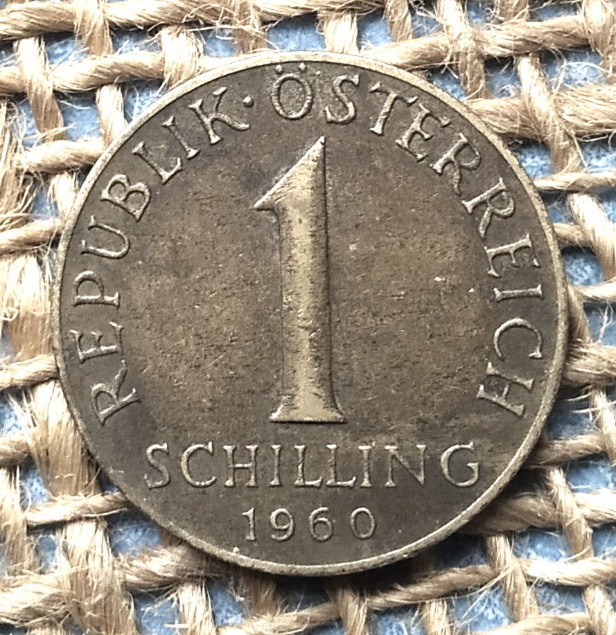 1 шилiнг 1960 року. Австрiя, фото 1
