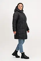 Жіноча зимова куртка великих розмірів Li-8-1 р-ри 50-62, фото 2