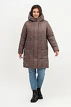 Жіноча зимова куртка великих розмірів Li-8-1 р-ри 50-62, фото 3