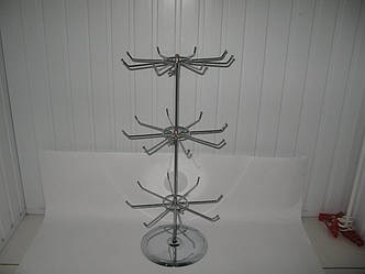 Стійка вертушка для біжутерії і брелків