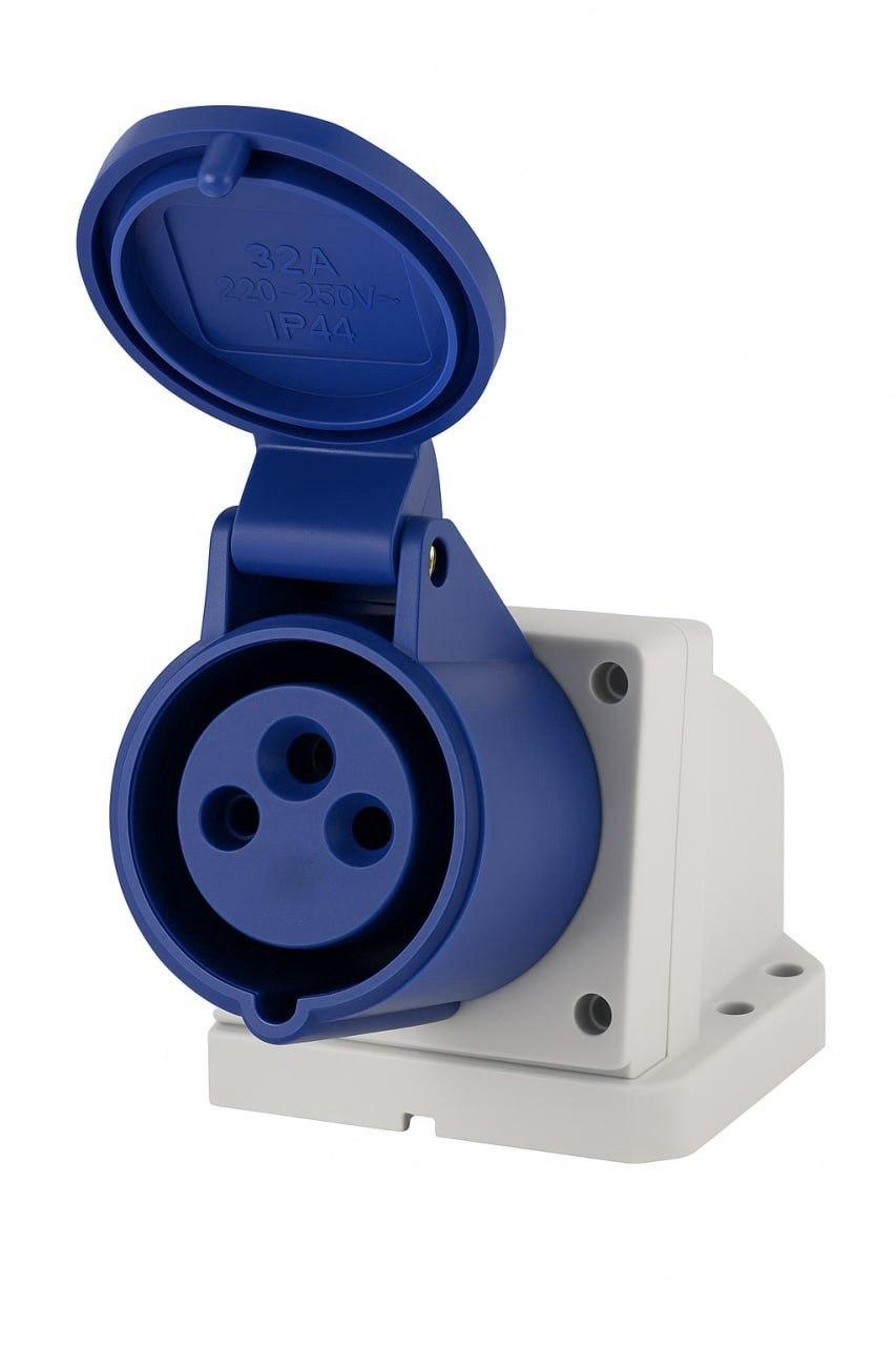 Накладна розетка 220В (3-жильна 32A), фото 1