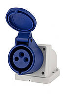 Накладна розетка 220В (3-жильна 32A)