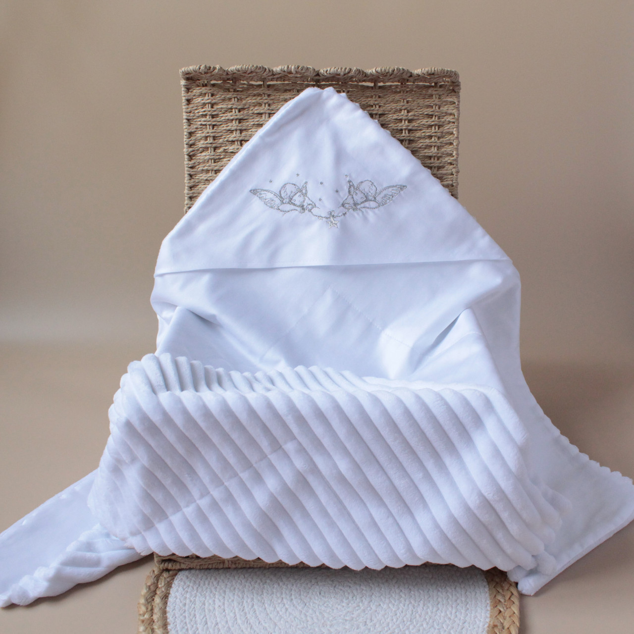 Крижмо BOKA Мінкі 90х80 см Білий (Minki_bila), фото 1