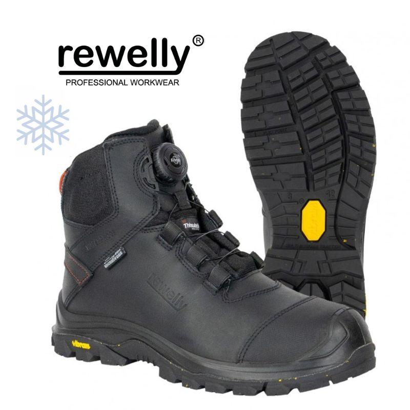 Високе утеплене захисне взуття Rewelly SAMI 7711-RUB з підошвою Vibram® (S7L SR CI HI FO HRO), фото 1