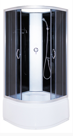 Душовий бокс KO&PO 6021 (90x90) G 900x900x1950 без даху, фото 1