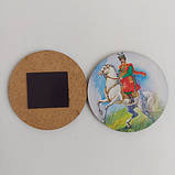 Набір Магнітів патріотичні круглі символіка України 2 шт. 6,5см. (123-1), фото 10