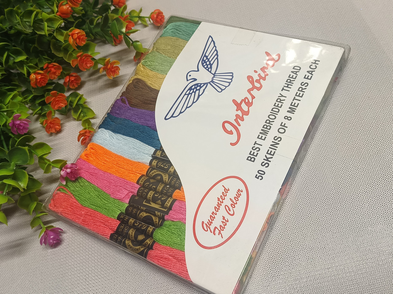 Муліне для вишивання/50 шт. по 8 м/мікс - фото 1 - id-p2788422825