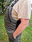 Зимовий костюм -30 °C чорний / хакі, фото 8