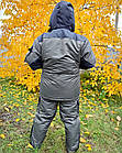 Зимовий костюм -30 °C чорний / хакі, фото 10