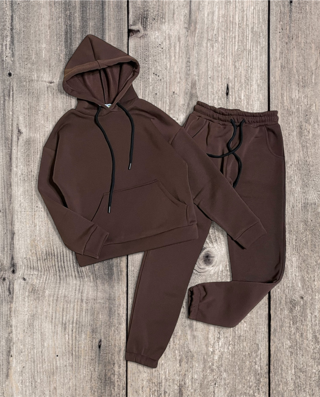 Теплий дитячий спортивний костюм. (Трьохнитка на флісі). 146- 164 зріст.