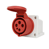 Накладна розетка 380В  (5-жильна 32A)