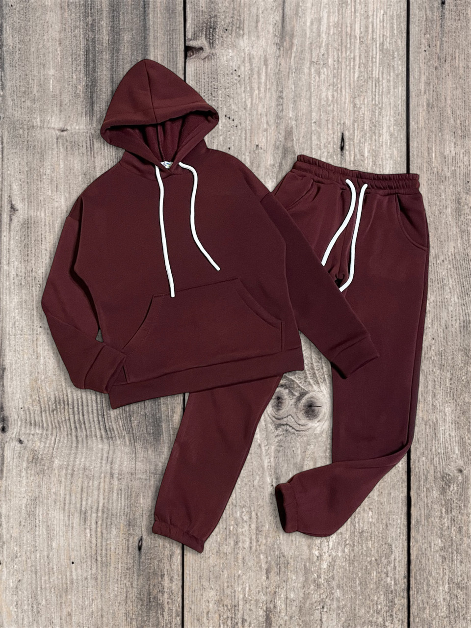 Теплий дитячий спортивний костюм. (Трьохнитка на флісі). 146- 164 зріст.