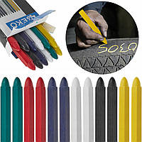 Водостійка крейда для шин, кольорова 12x120 мм – набір з 12шт G29044