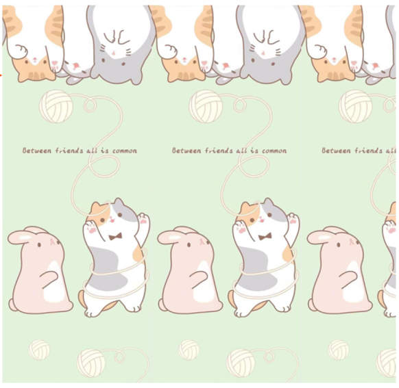 Дитячий двосторонній, складний термокилимок "Грайливі кошенята та Класики", 200х180x1 см, фото 1