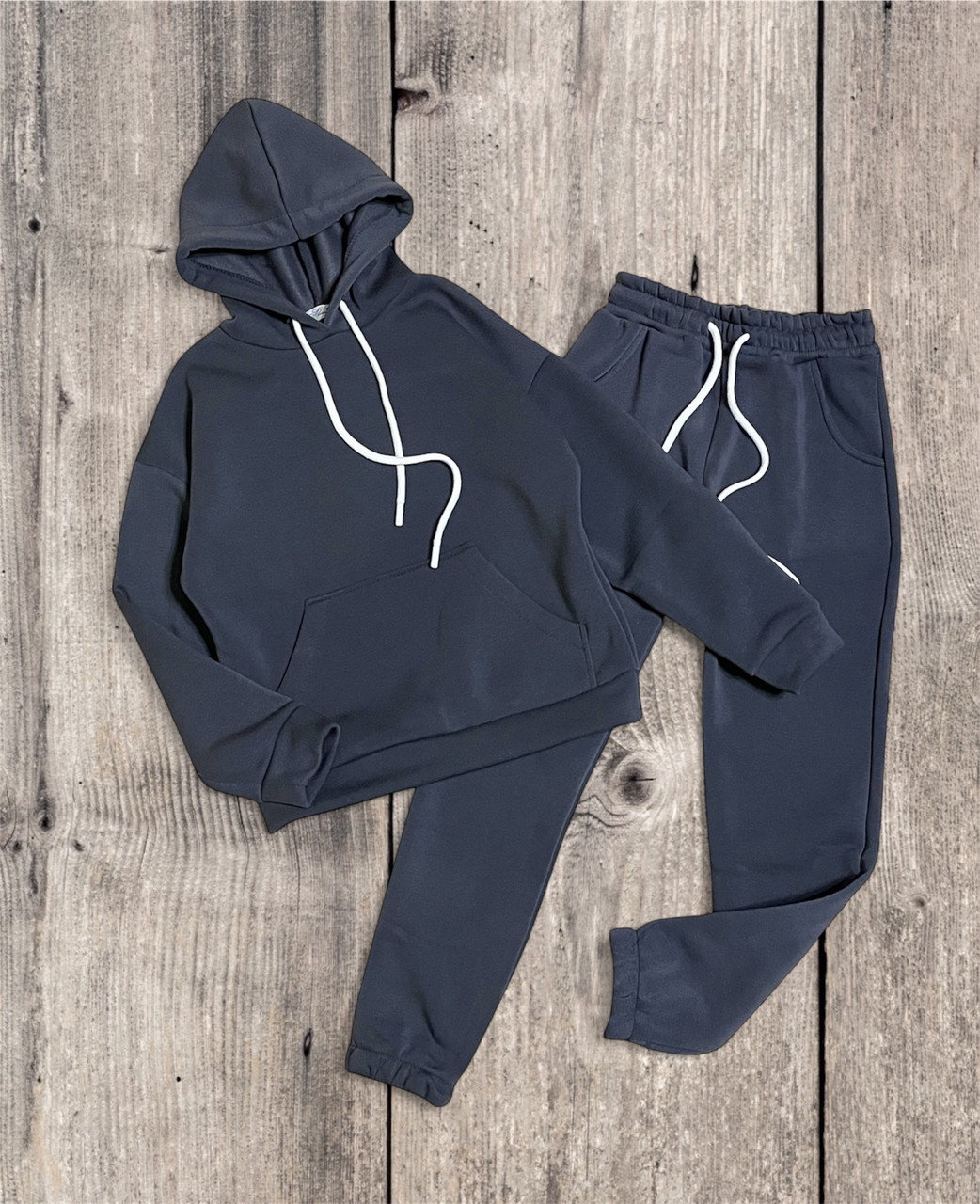 Теплий дитячий спортивний костюм. (Трьохнитка на флісі). 146- 164 зріст.