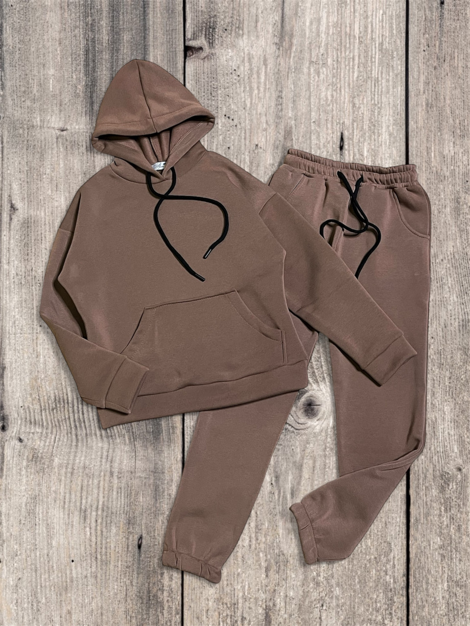 Теплий дитячий спортивний костюм. (Трьохнитка на флісі). 146- 164 зріст.