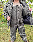 Зимовий костюм для полювання хакі до -30 °C, фото 2