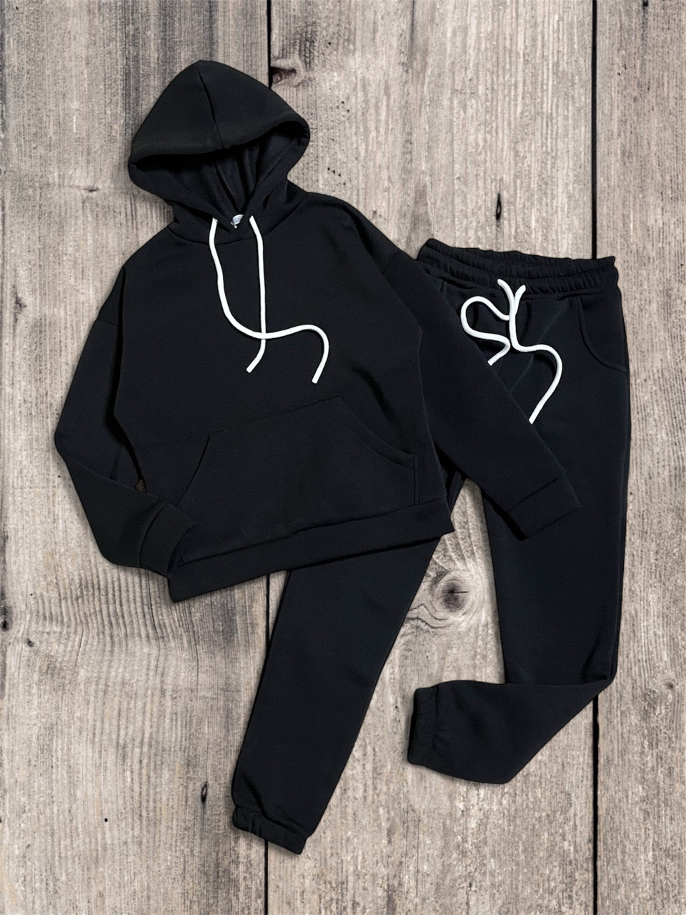 Теплий дитячий спортивний костюм. (Трьохнитка на флісі). 146- 164 зріст.