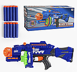 Автомат Бластер з м'якими кулями Blaze Storm 7051, на бат-ках, фото 2