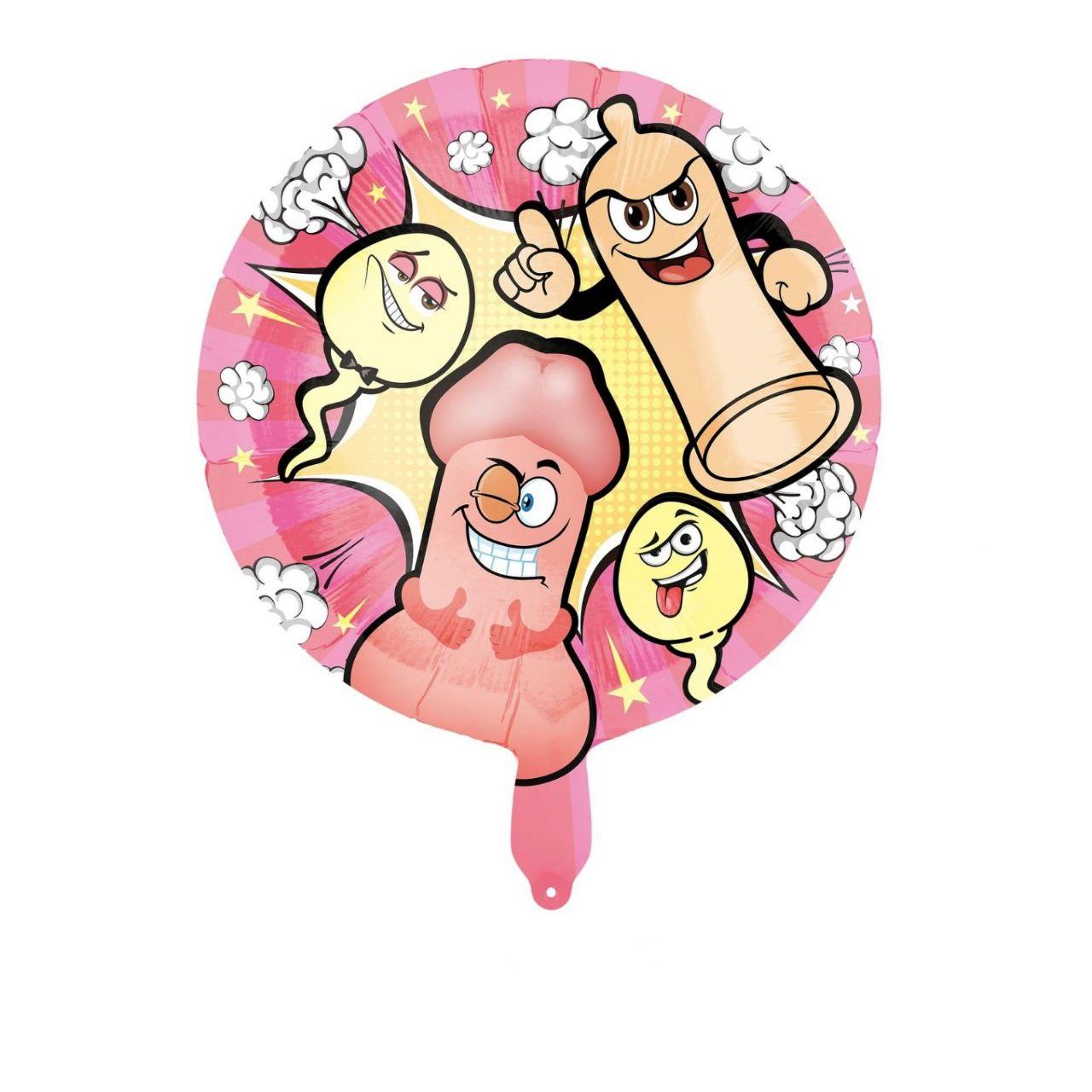 China 18" Круг для дорослих містер Пі фольгована куля, фото 1