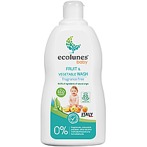 Органічний засіб для миття фруктів і овочей Ecolunes, 500мл