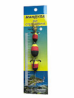 Мандула від Степановича - 3 сегменти - 3,74" - 95мм - колір 201