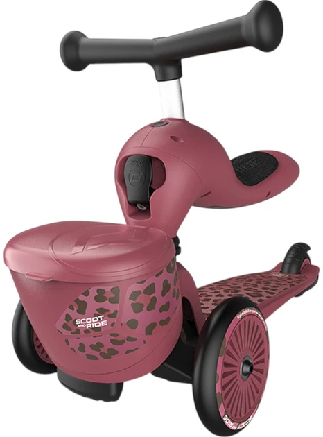 Самокат Scoot and Ride Highwaykick-1 Lifestyle Вишневий, фото 1