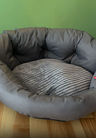 Сучасна лежанка для тварин із синтетичним наповнювачем, Лежак із бортиками для ваших вихованців