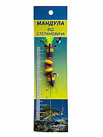 Мандула від Степановича - 4 сегменти - 2,76" - 70мм - колір 301