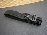 Ремінь поясний з магнітною пряжкою Tactical 125 см x 3,8 см чорний, фото 2