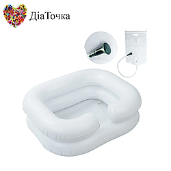 Ванночка для миття голови з резервуаром і лійкою OSD-F-1002