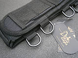 Ремінь розвантажувальний тактичний Tactical 80 см х 8 см чорний, фото 8