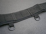 Ремінь розвантажувальний тактичний Tactical 80 см х 8 см чорний, фото 10