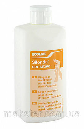 Сілонда Сенсітів (Silonda Sensitive) лосьйон для догляду за чутливою шкірою, 500 мл, фото 1