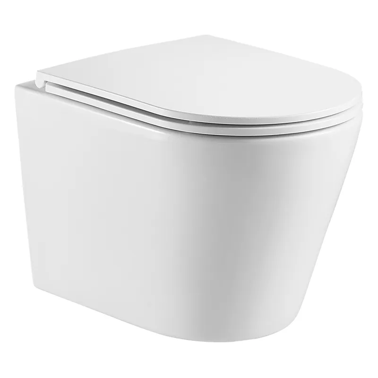 Унітаз підвісний BVL Rimless безободковий з дюропластовим сидінням soft-close 670009, фото 1