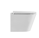 Унітаз підвісний BVL Rimless безободковий з дюропластовим сидінням soft-close 670009, фото 2