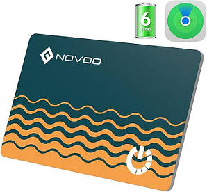 NOVOO - Bluetooth-трекер для гаманця у вигляді карточки із підтримкою Apple Find My (лише для iOS)