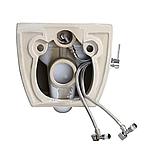 Унітаз підвісний з функцією біде Premium ELISE Rimless безобідковий з дюропластовим сидінням soft-close 660059, фото 5